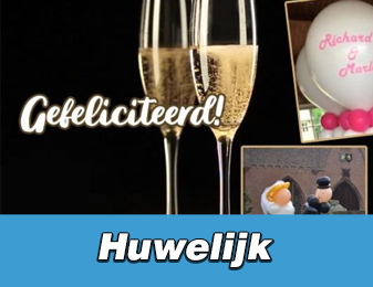 Ballondecoratie huwelijk