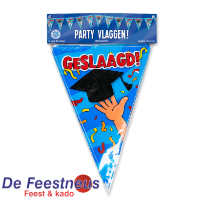 party-vlaggen-geslaagd-school-cartoon-verpakt
