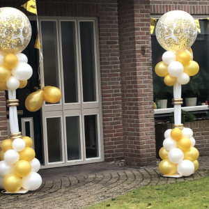 Ballonpilaren 50 jaar getrouwd