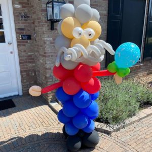 Ballonpilaar abraham