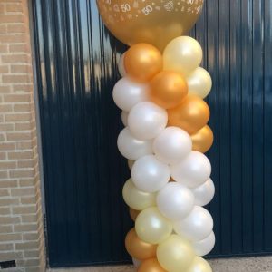 Ballonpilaar 50 jaar getrouwd