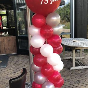Ballonpilaar eigen bedrukking